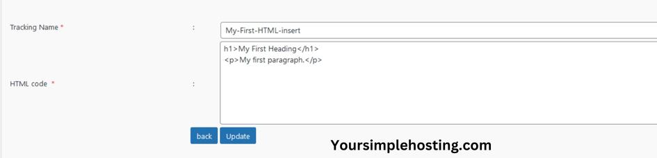 Insert HTML Snippet Plugin