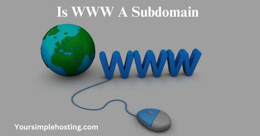 Is WWW A Subdomain